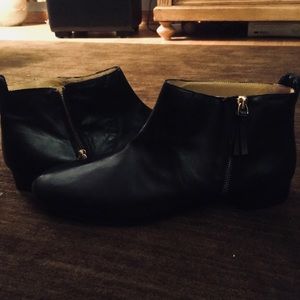 Nine West Leather Ankle Boots
